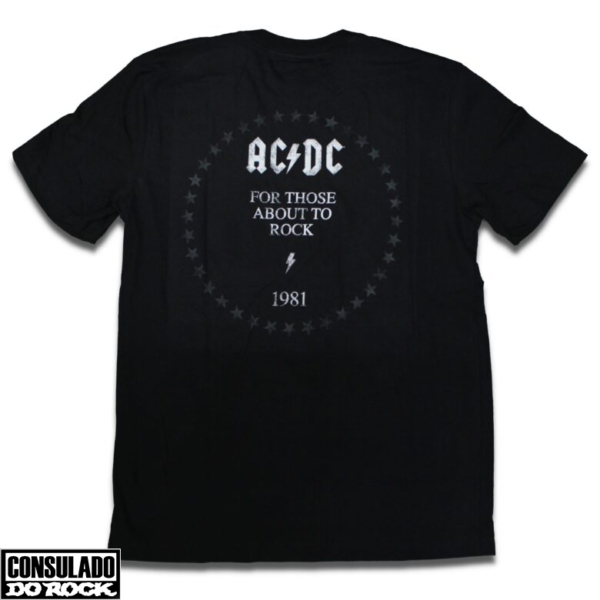 CAMISETA ACDC - FOR THOSE ABOUT TO ROCK - Image 4