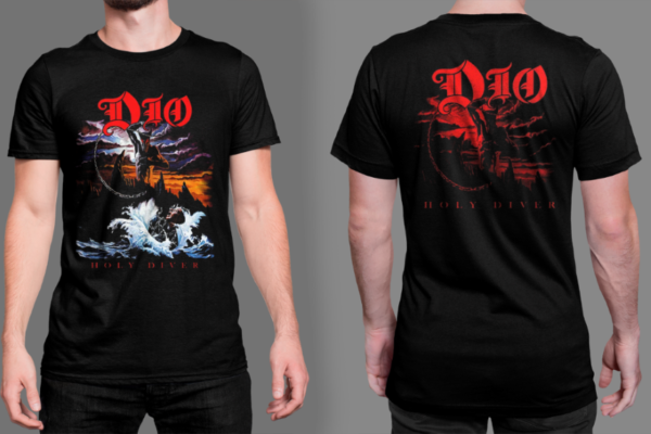 CAMISETA DIO - HOLY DIVER