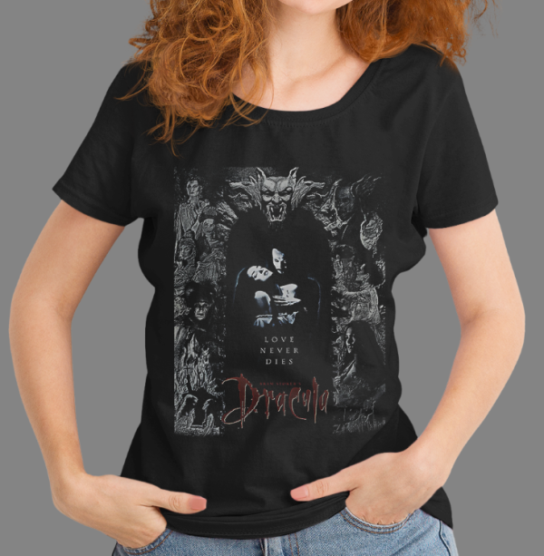 CAMISETA TERROR - DRÁCULA DE BRAM STOKER