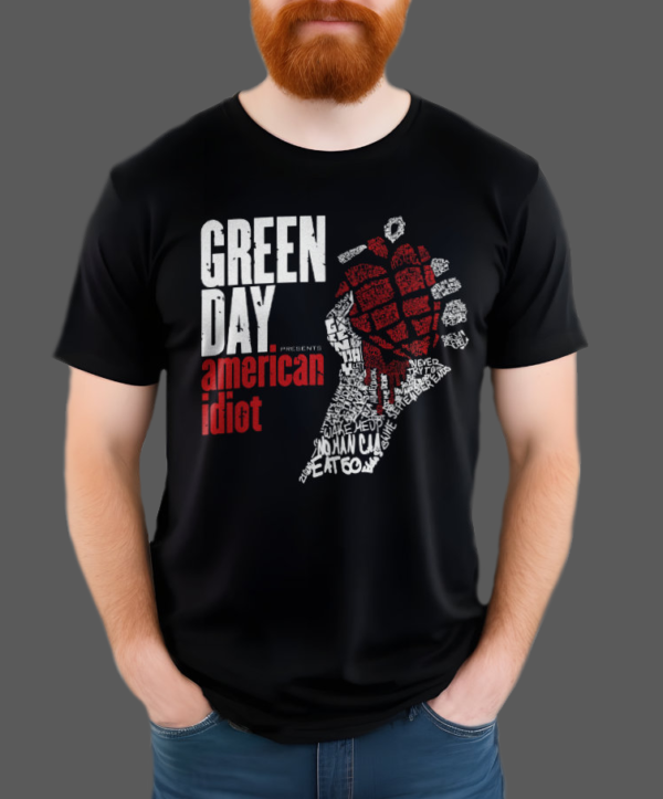 CAMISETA GREEN DAY - AMERICAN IDIOT