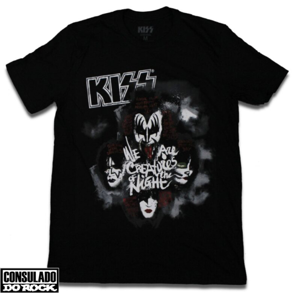 CAMISETA KISS - CREATURES OF THE NIGHT II