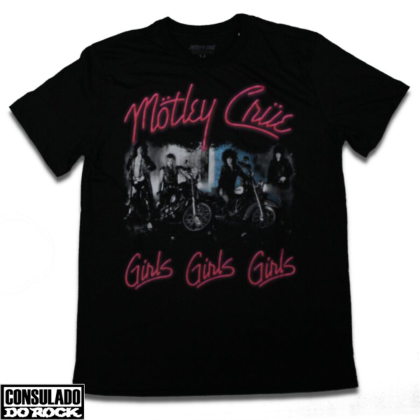 CAMISETA MOTLEY CRUE - GIRLS GIRLS GIRLS - Image 2
