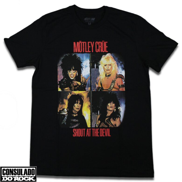CAMISETA MOTLEY CRUE - SHOUT AT THE DEVIL - Image 2