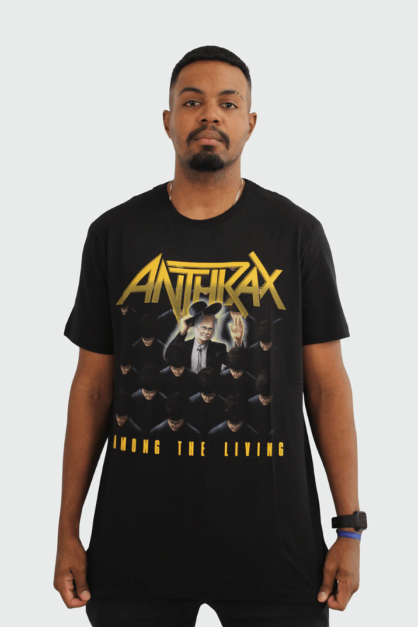 CAMISETA ANTHRAX - AMONG THE LIVING