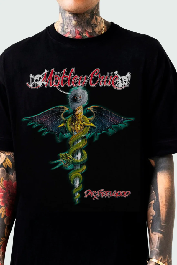 CAMISETA MOTLEY CRUE - DR. FEELGOOD