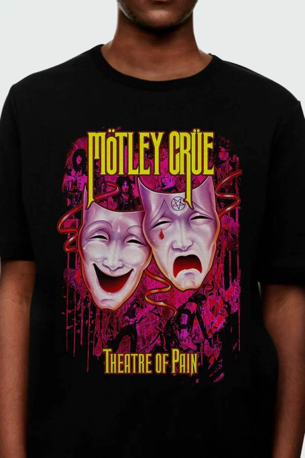CAMISETA MOTLEY CRUE - TOO FAST FOR LOVE