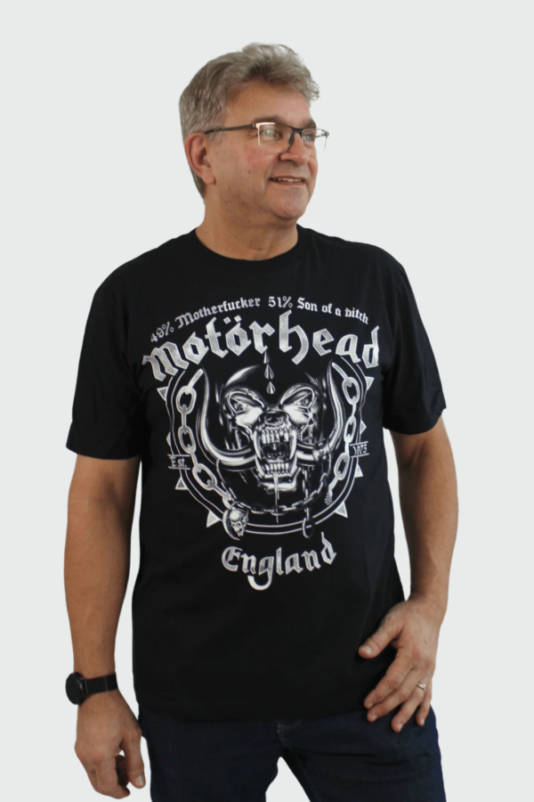 CAMISETA MOTORHEAD - BALL & CHAIN