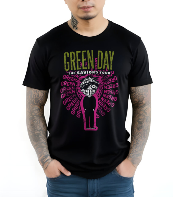 CAMISETA GREEN DAY - THE SAVIORS TOUR