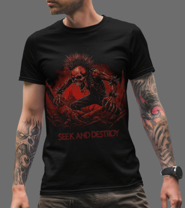 CAMISETA SEEK AND DESTROY