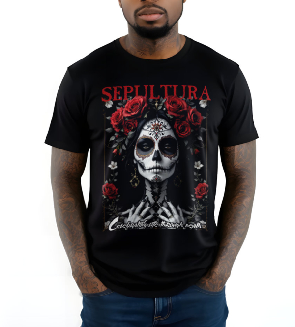 CAMISETA SEPULTURA - CELEBRATING