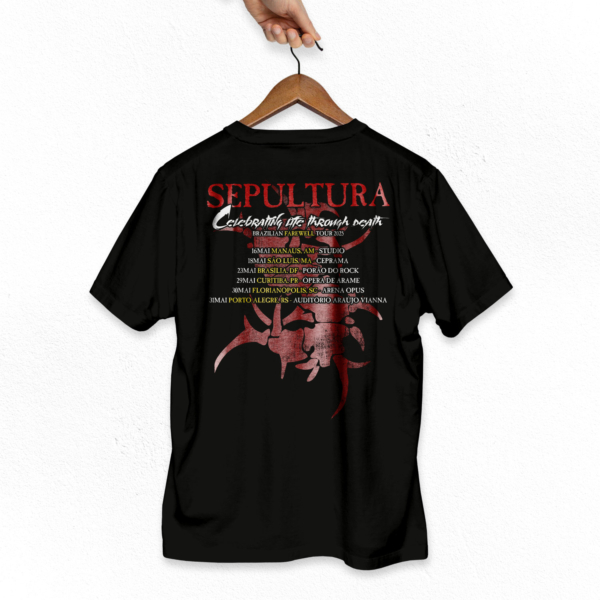 CAMISETA SEPULTURA - CELEBRATING - Image 3