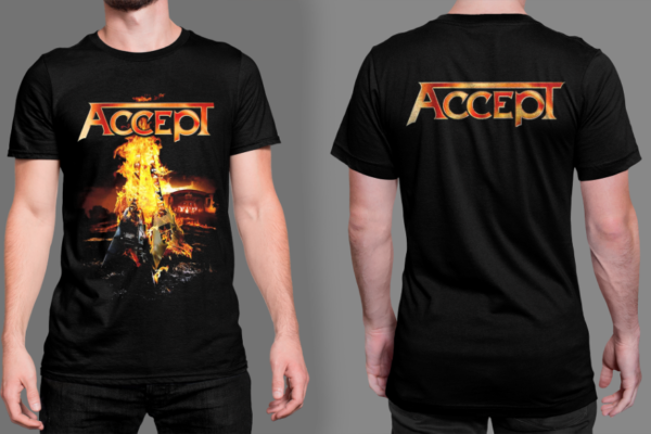 CAMISETA ACCEPT - RESTLESS AND WILD