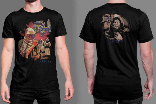 CAMISETA DEATH - LEPROSY