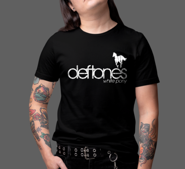 CAMISETA DEFTONES - WHITE PONY