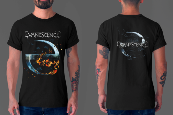 CAMISETA EVANESCENCE - FALLEN ANGEL
