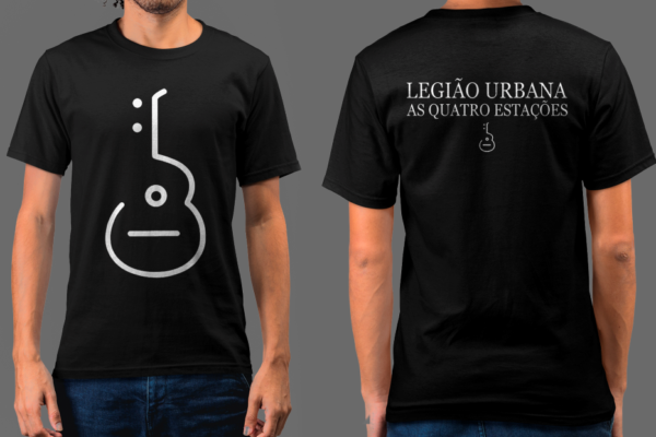 CAMISETA LEGIÃO URBANA - AS QUATRO ESTAÇÕES