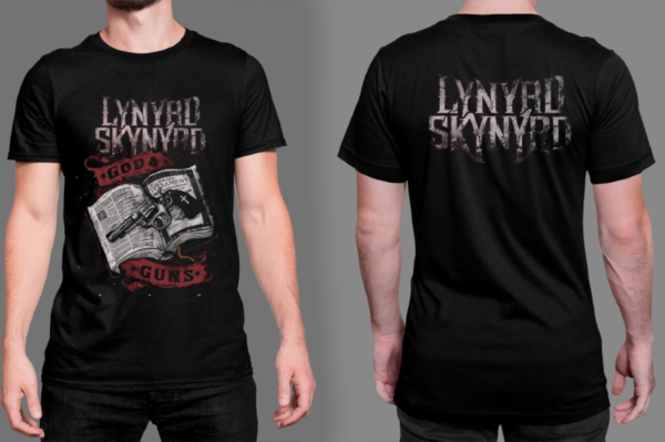 CAMISETA LYNYRD SKYNYRD - GOD & GUNS