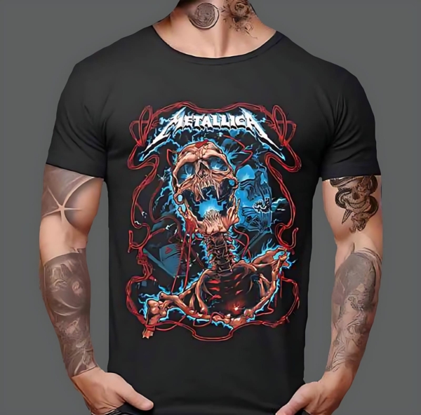 CAMISETA METALLICA - DEATH MAGNETIC