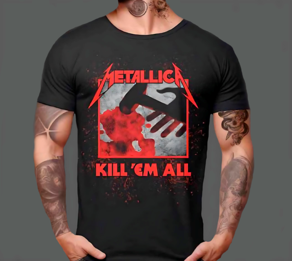 CAMISETA METALLICA - KILL 'EM ALL
