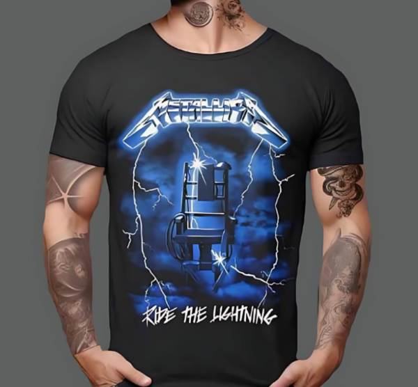 CAMISETA METALLICA - RIDE THE LIGHTNING