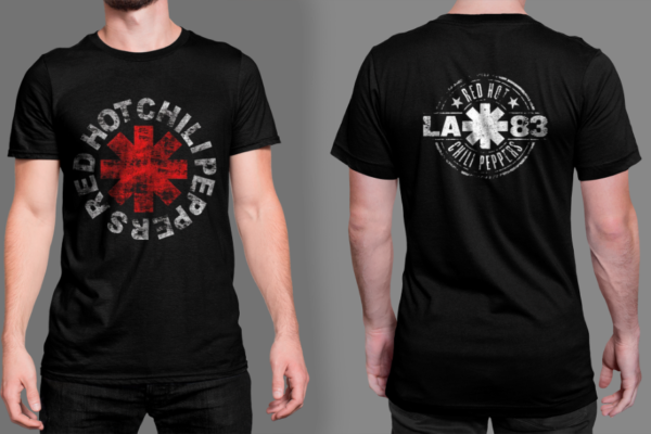 CAMISETA RED HOT CHILI PEPPERS - L.A. 83