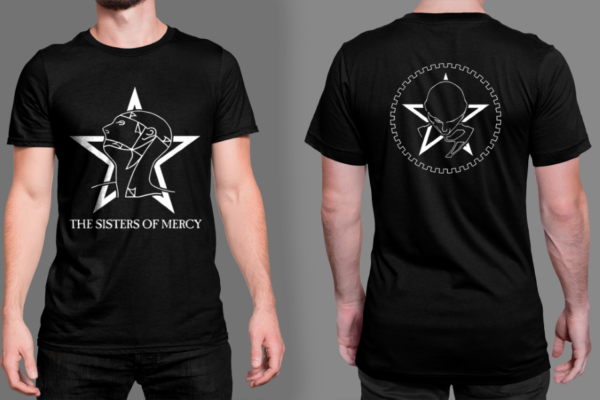 CAMISETA THE SISTERS OF MERCY - LOGO