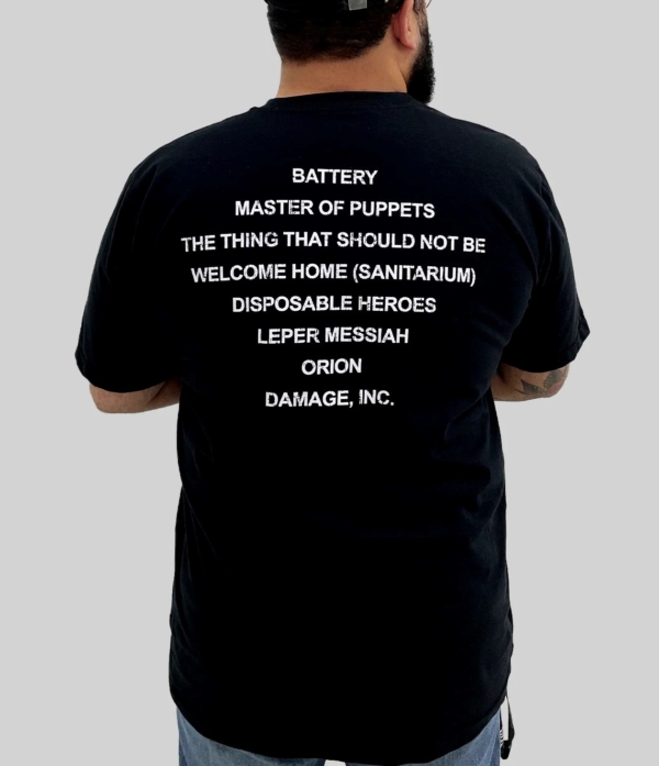 CAMISETA METALLICA - MASTER OF PUPPETS (OFICIAL) - Imagem 2