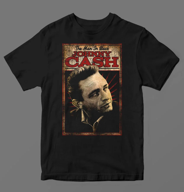 CAMISETA JOHNY CASH - THE MAN IN BLACK - Image 2