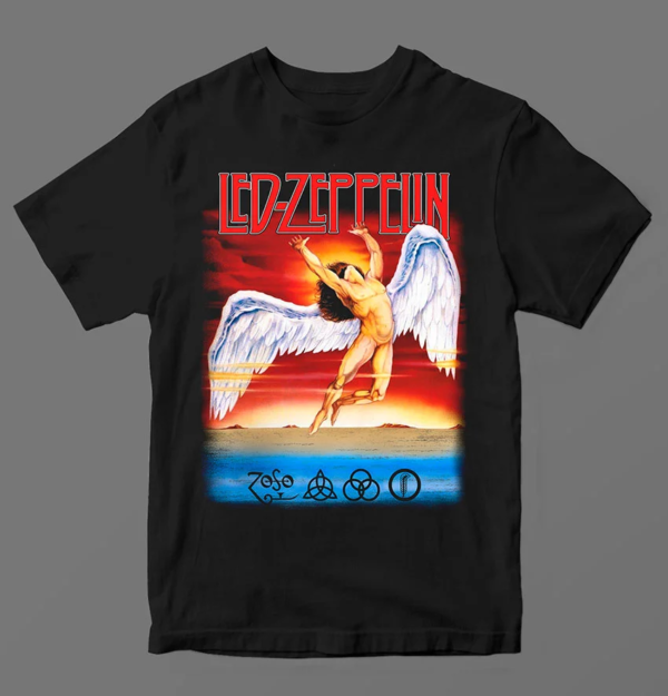 CAMISETA LED ZEPPELIN - ANGEL - Imagem 2