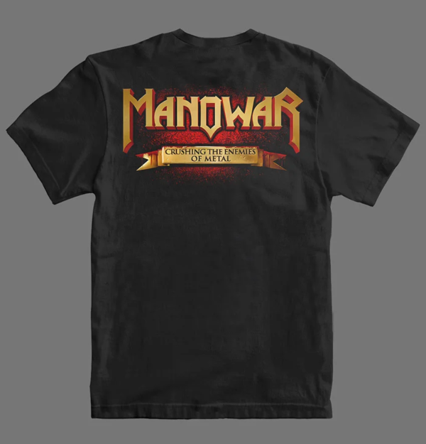 CAMISETA MANOWAR - CRUSHING THE ENEMIES OF METAL - Image 3