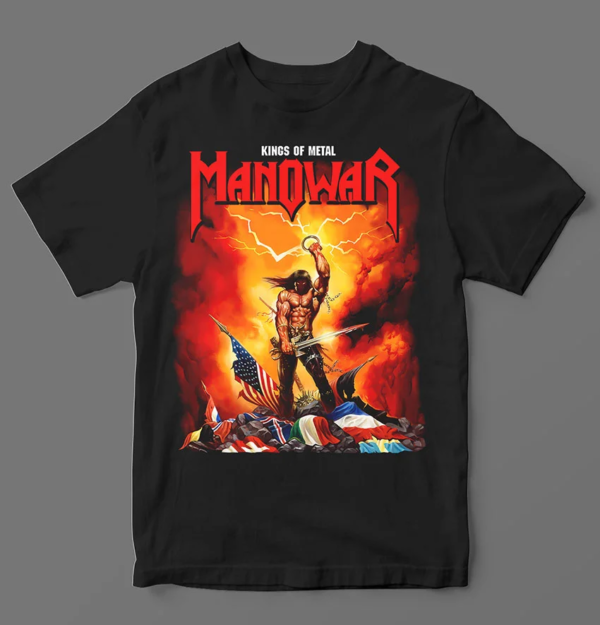 CAMISETA MANOWAR - KINGS OF METAL - Image 2