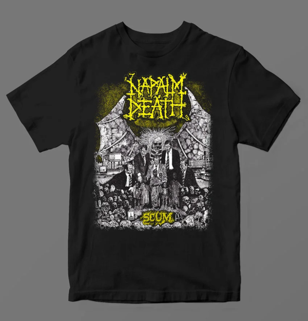 CAMISETA NAPALM DEATH - SCUM - Image 2