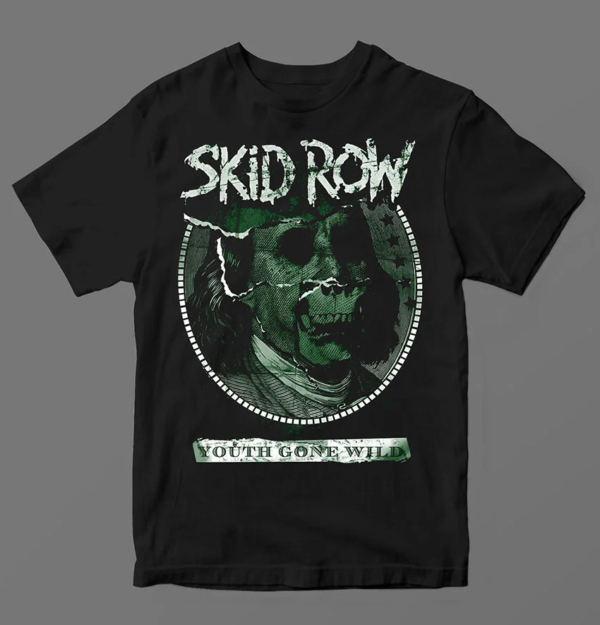 CAMISETA SKID ROW - YOUTH GONE WILD - Imagem 2