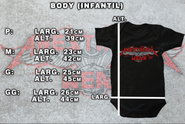 BODY INFANTIL - HEAVY METAL - Imagem 2