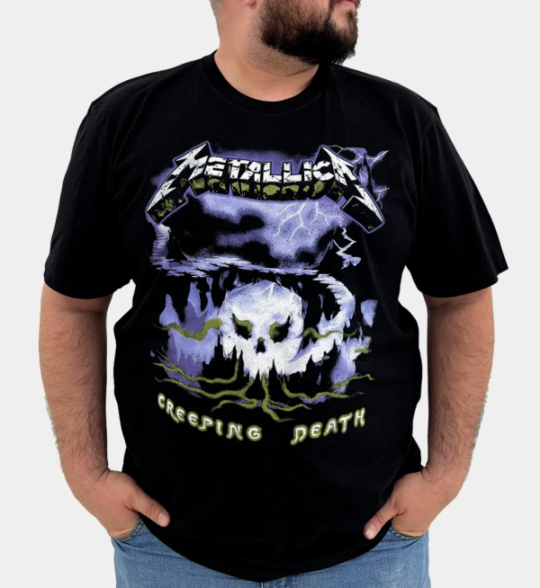 CAMISETA METALLICA – CREEPING DEATH (OFICIAL)