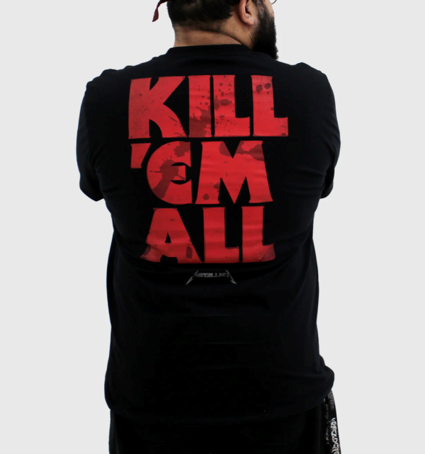 CAMISETA METALLICA – KILL 'EM ALL (OFICIAL) - Imagem 2