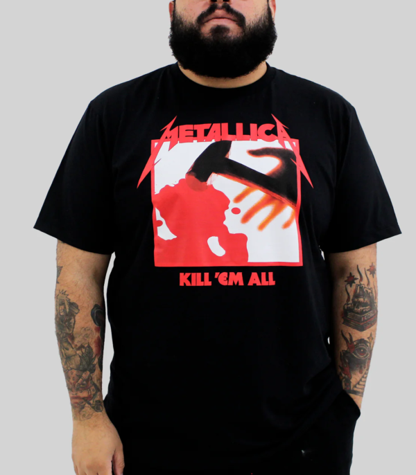 CAMISETA METALLICA – KILL 'EM ALL (OFICIAL)