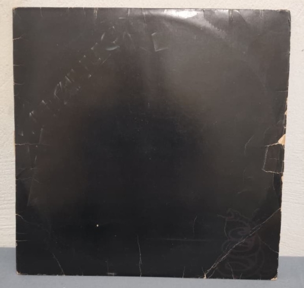 DISCO DE VINIL - METALLICA - BLACK ALBUM