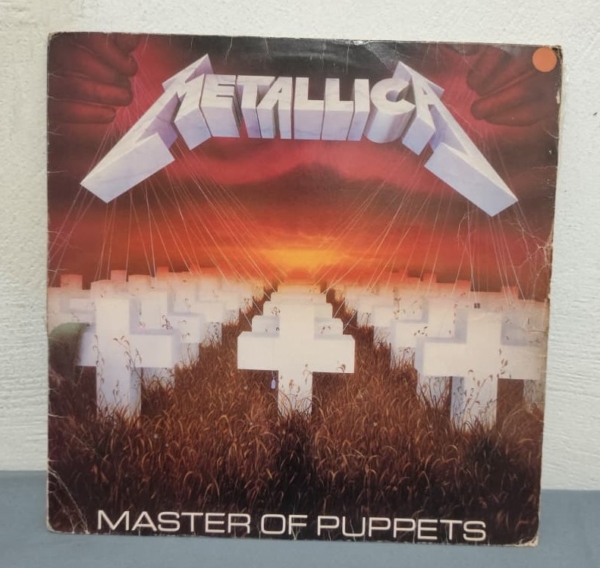 DISCO DE VINIL - METALLICA - MASTER OF PUPPETS