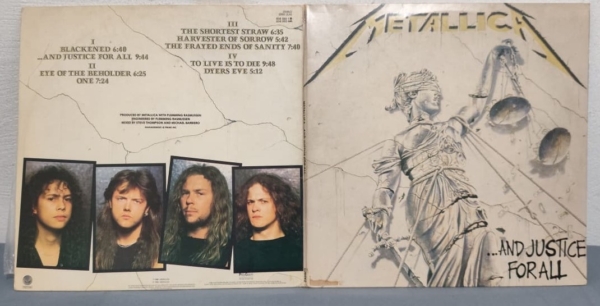 DISCO DE VINIL - METALLICA - AND JUSTICE FOR ALL - Imagem 2