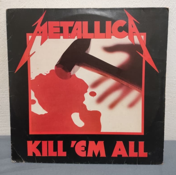 DISCO DE VINIL - METALLICA - KILL 'EM ALL