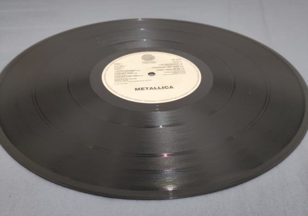DISCO DE VINIL - METALLICA - BLACK ALBUM - Imagem 5