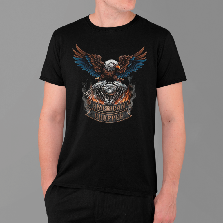 CAMISETA - AMERICAN CHOPPER